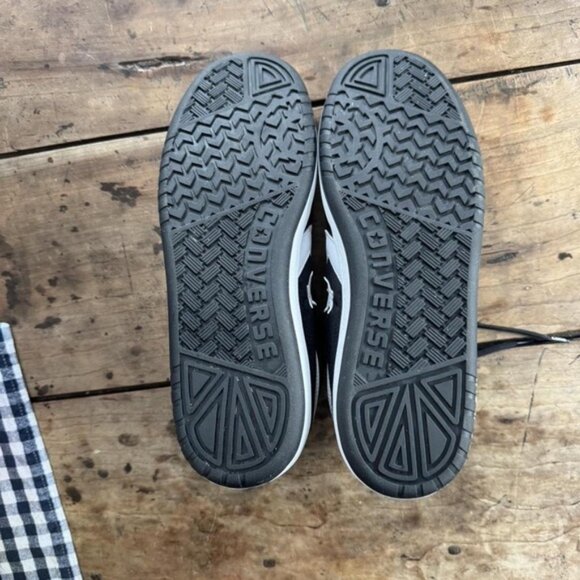 Converse Black and White Lace-Up Booties - Picture 2 of 2